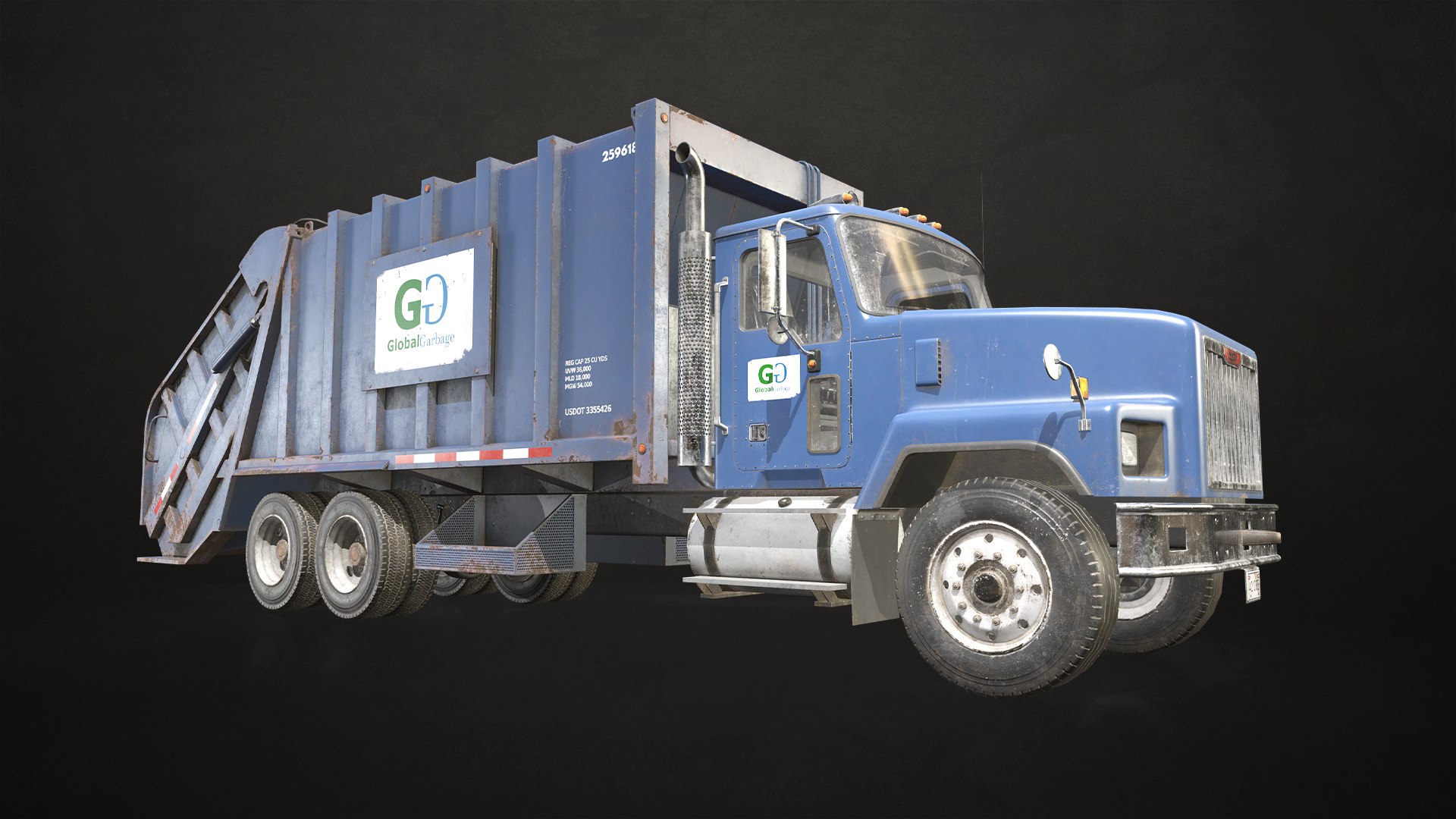 3D Classic Garbage Truck - Low Poly https://p.turbosquid.com/ts-thumb/jB/wiDkRo/om/classicgarbagetruck_10/png/1677145162/1920x1080/fit_q87/a180bc0912a09f461e6cf9394974fe1e13e819db/classicgarbagetruck_10.jpg
