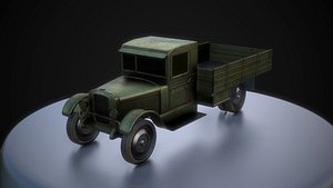 free ma model soviet truck cargo