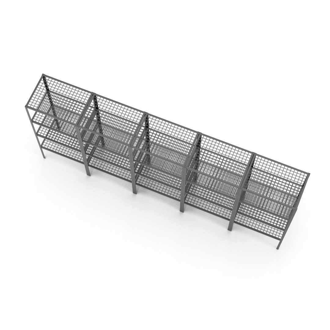 3D Warehouse Racks Model - TurboSquid 2275811