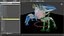 Male Fiddler Crab Rigged and Animated