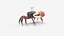 Male Fiddler Crab Rigged and Animated