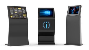 3D model Electronic Kiosk Collection
