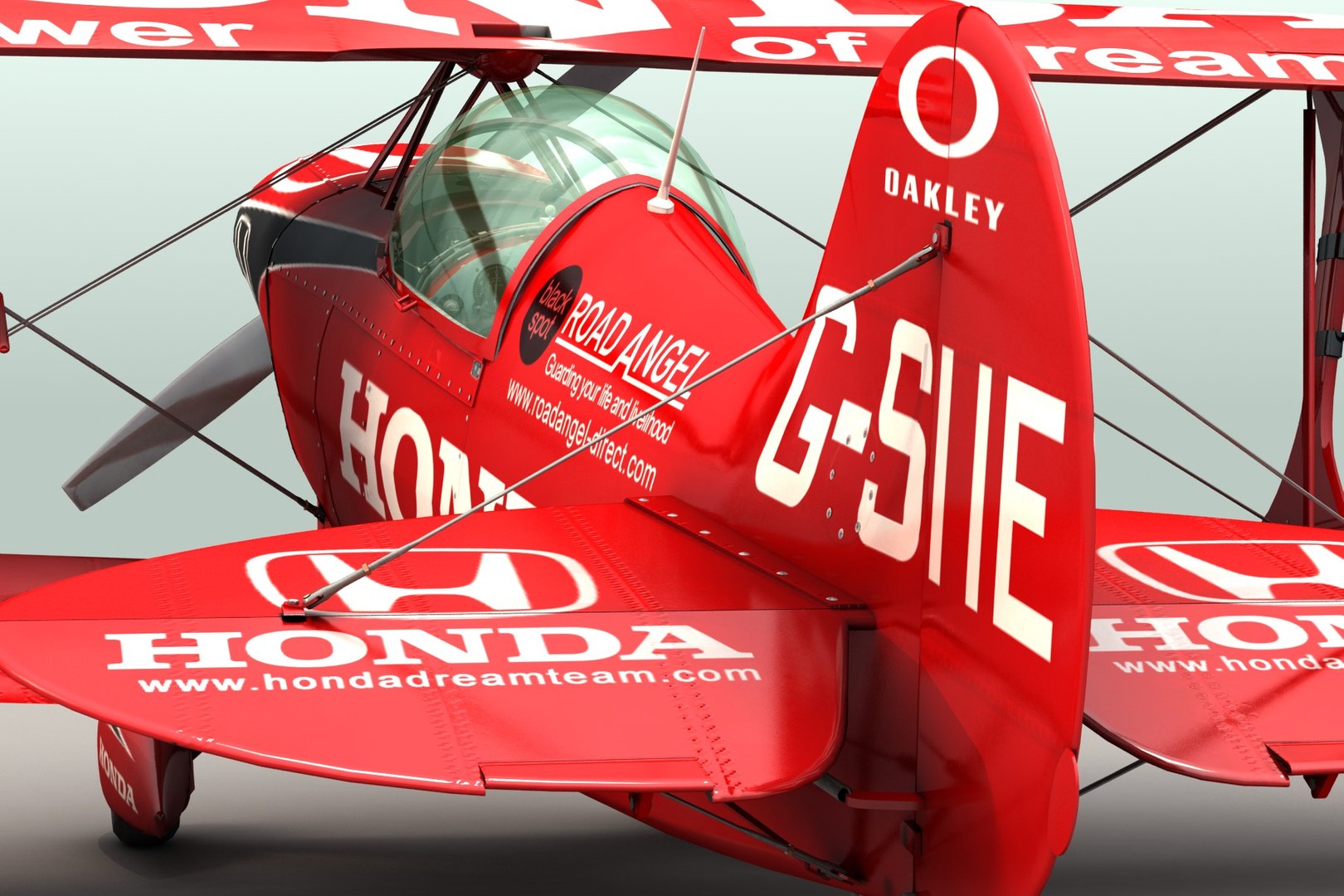 pitts special s-2b seats obj