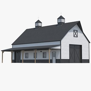 Industrial Building 10 3D model