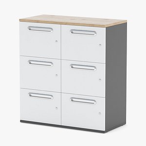 storage cabinet herman 3D model