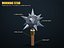 Low Poly Medieval Melee Weapons Pack 20 Swords Axes Shields