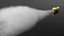 Smoke Grenade Cloud Animated VDB For Blender