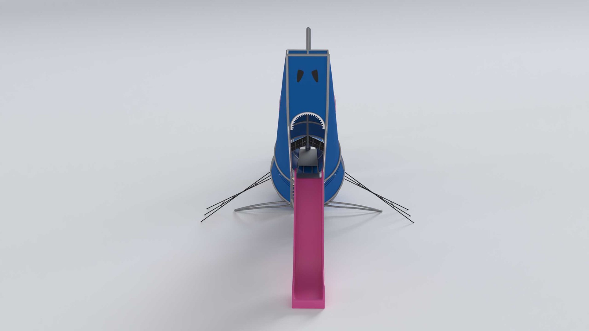 Children Playground Shark 3D Model - TurboSquid 1916987