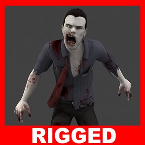 Zombie (Man) (Rigged)
