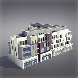 Modern Generic Building 016
