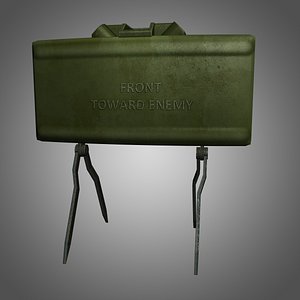 3ds max m18a1 claymore anti-personnel