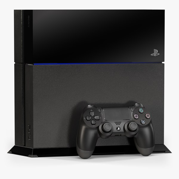 3d model of sony playstation 4 stand