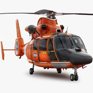 3d model eurocopter 365 u s
