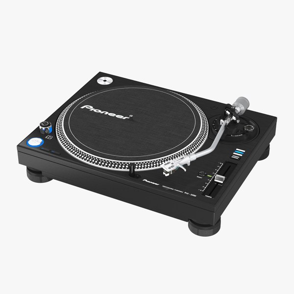 Dj turntable pioneer plx model - TurboSquid 1247261