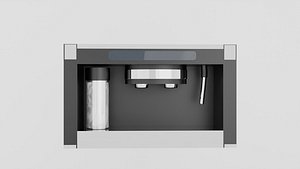 Professional Dual Group Espresso Machine with Steam Wand Milk Frothing Pitcher and Drip Tray