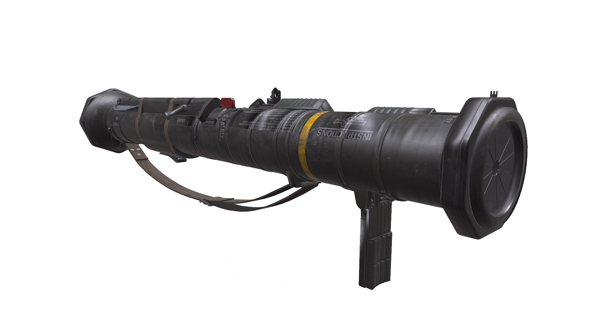 3D AT4 Anti Tank Rocket Launcher Low-poly PBR - TurboSquid 1953488