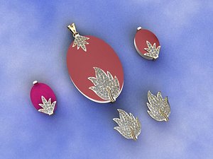 jewellery pendant model