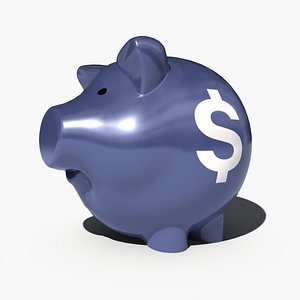 piggy bank 3d model