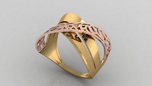 Women Rings Jewelry Rings For Women Jewellery Plain Printable STL 3DM