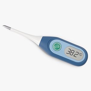 Oral Thermometer 3D model