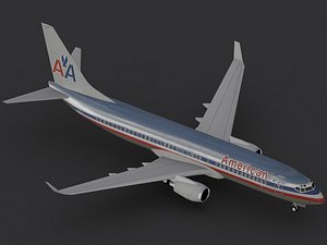 3ds b 737-800 american airlines