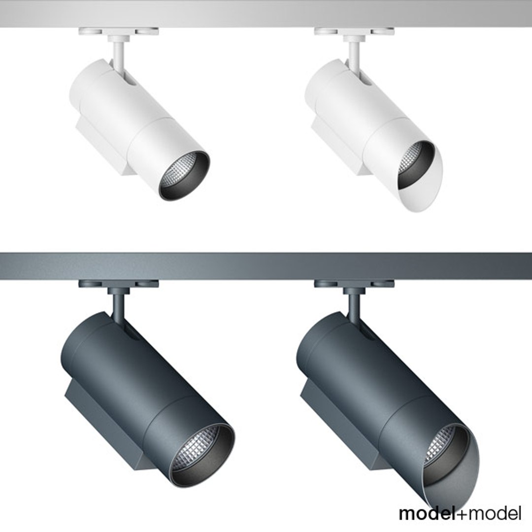 3ds Max Zumtobel Track Spotlight Lights