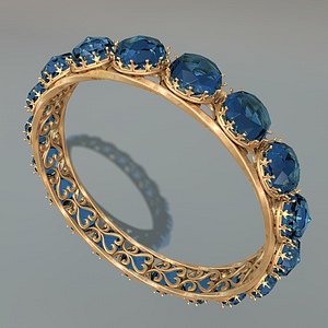 gold ring c4d