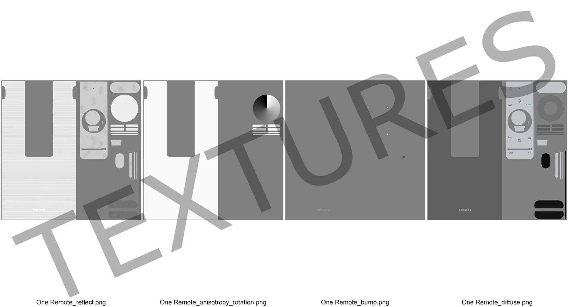 3D Samsung Smart Remote Control - TurboSquid 1362780