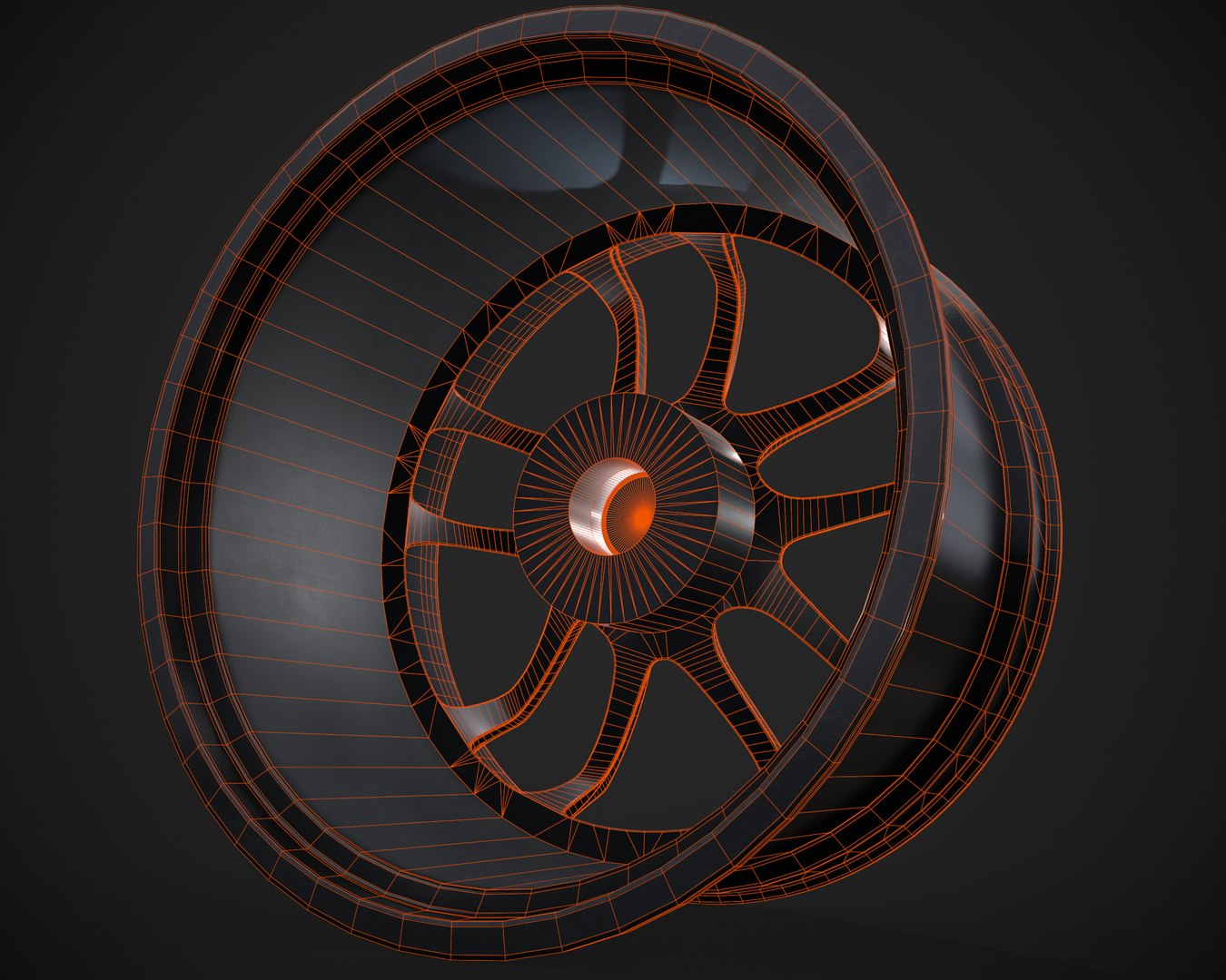 3D Pf01 Evo Rim Enkei - TurboSquid 1698631