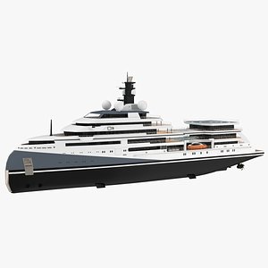 3D O3 Superyacht