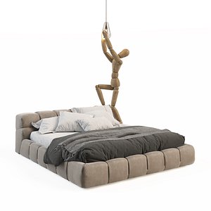 3D Letto Tufty - BeB Italia model