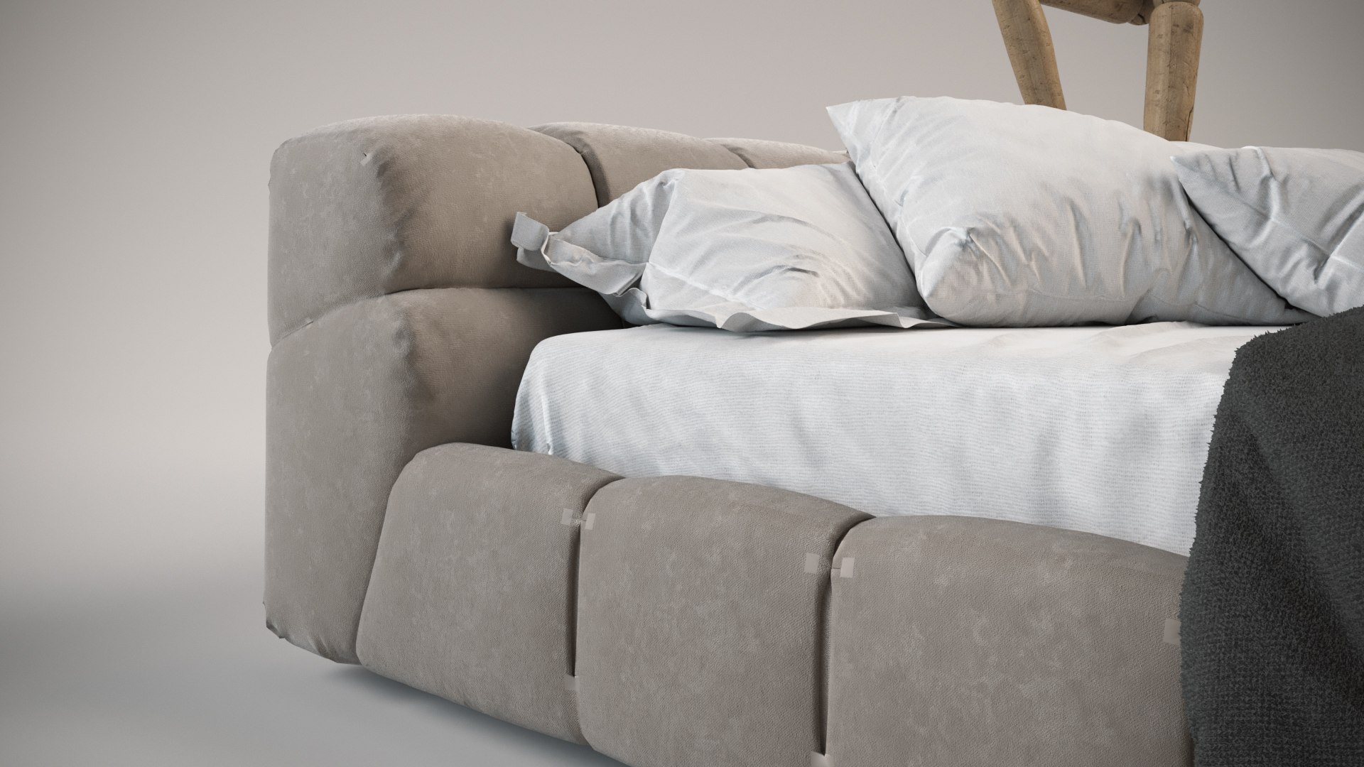 3D Letto Tufty - BeB Italia Model - TurboSquid 1878769