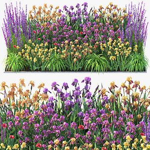 3D Flowerbed 13