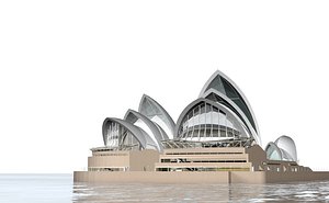 sydney opera house 3d 3ds