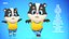 Skunk Animated Rigged
