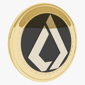 Lisk Cryptocurrency Gold Coin