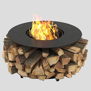 3D outdoor pit model