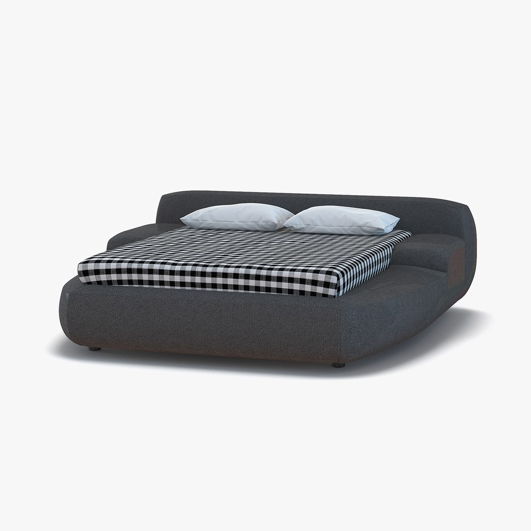 Bed 4 3D Model 3D model preview