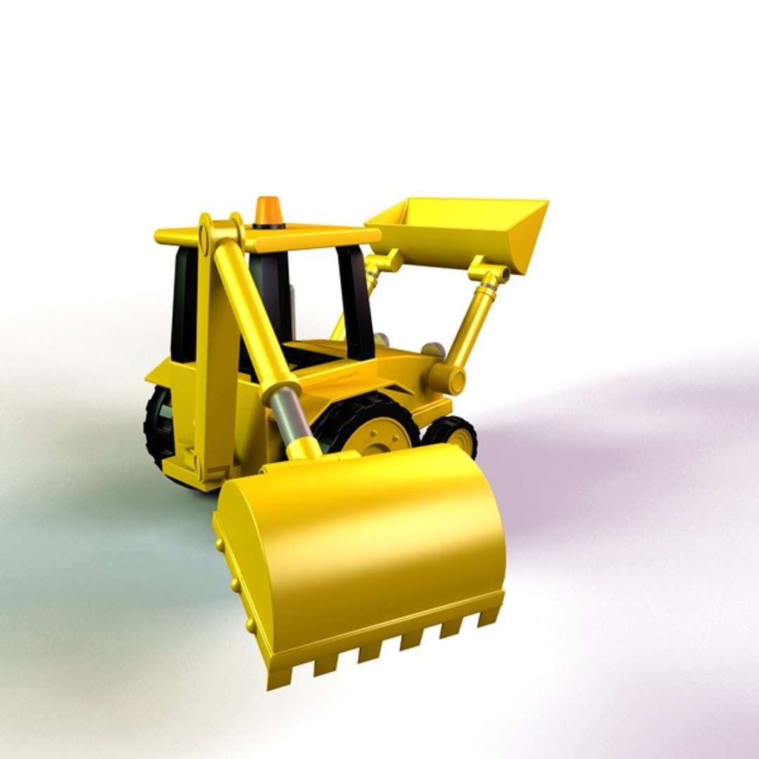 3d Model Toy Digger