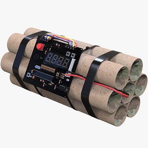 3D bomb wecker model