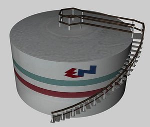 oil tank obj