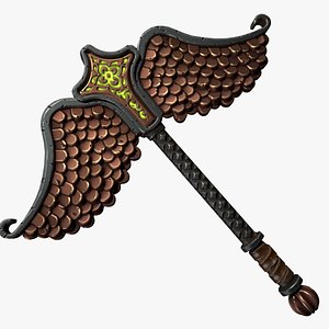 3D model Rune scepter