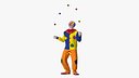 Clown with Balls