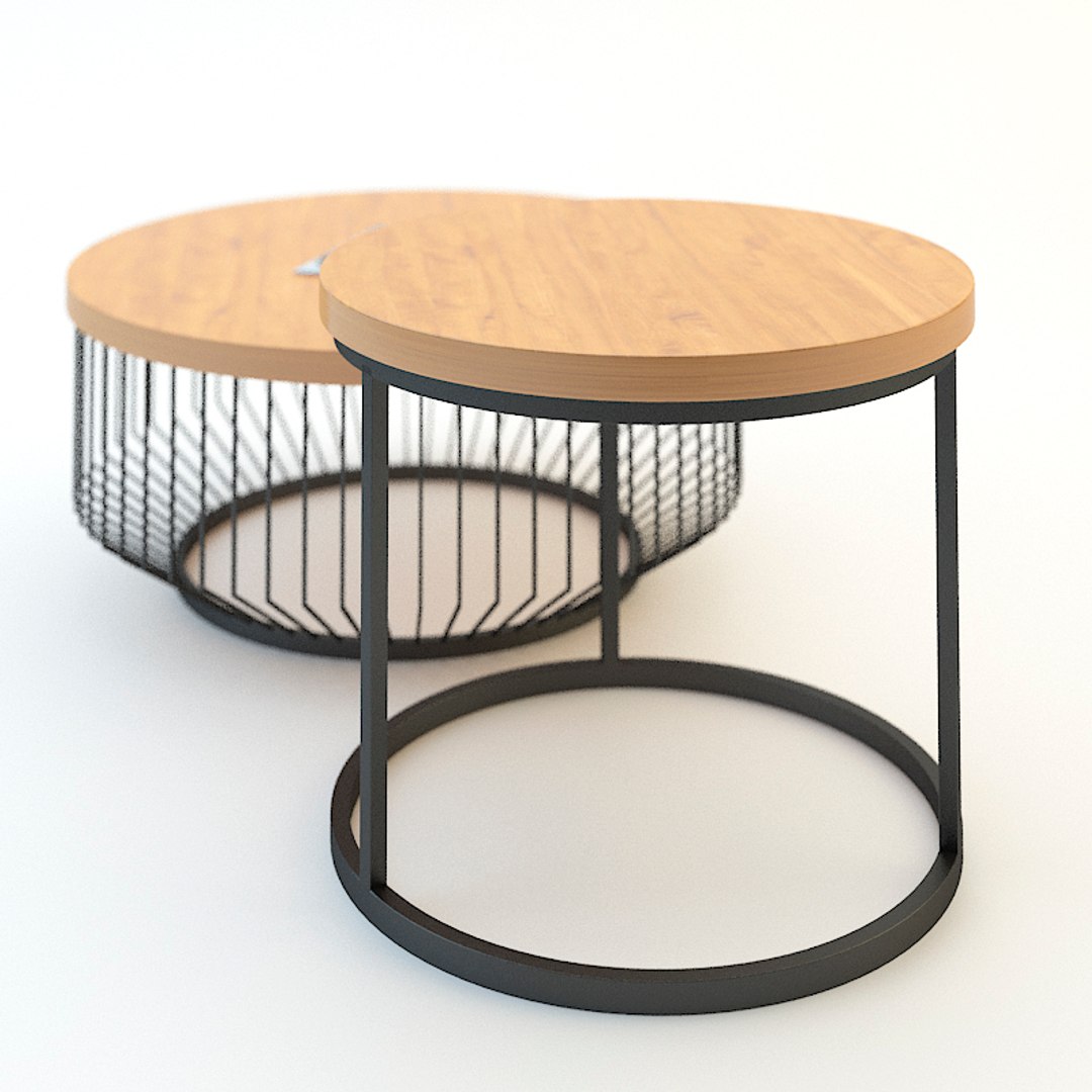 coffee table dome deco 3d max