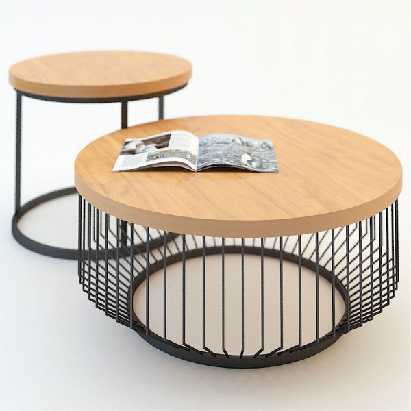 coffee table dome deco 3d max