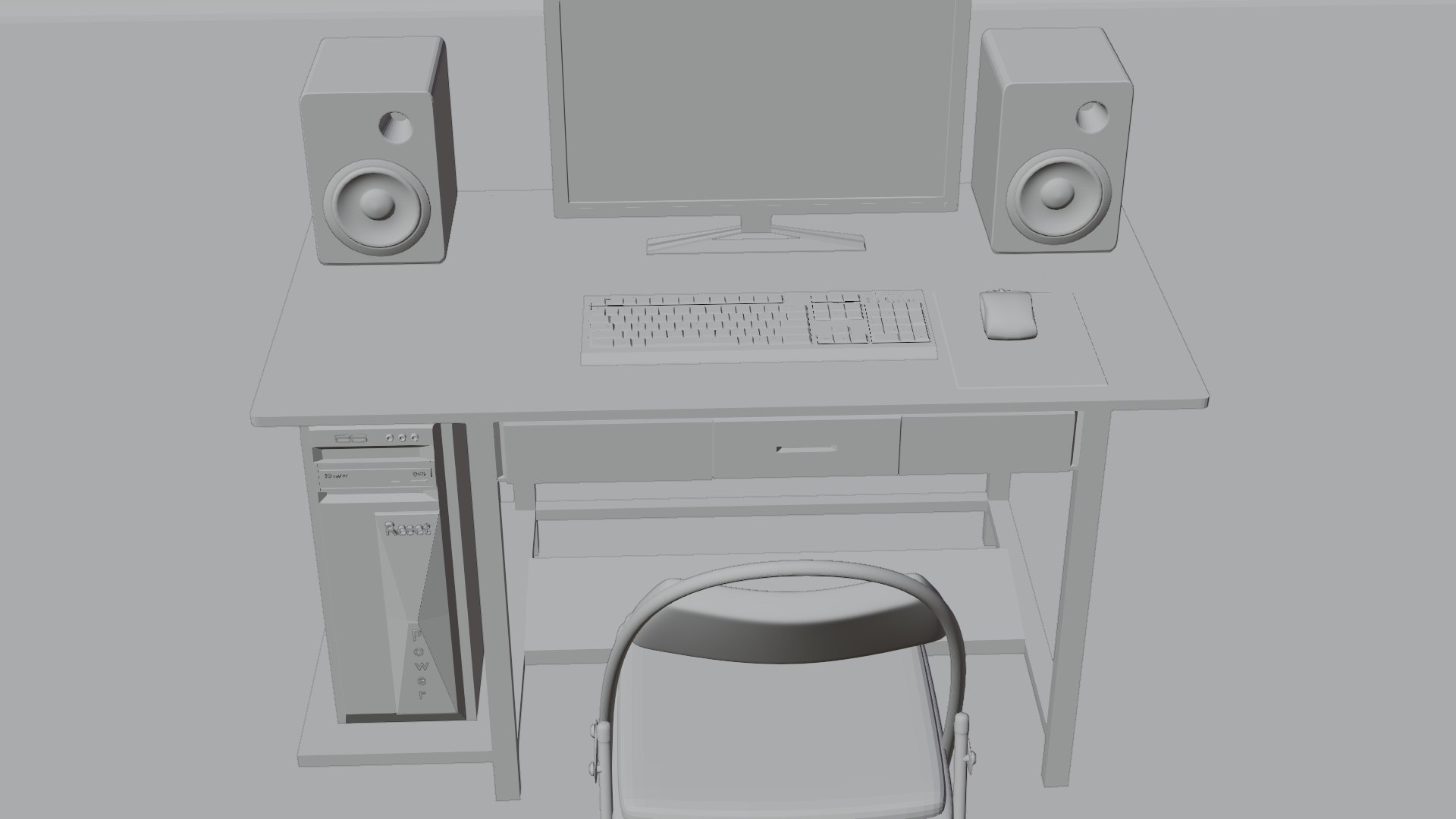PC in my home 3D model - TurboSquid 2160783