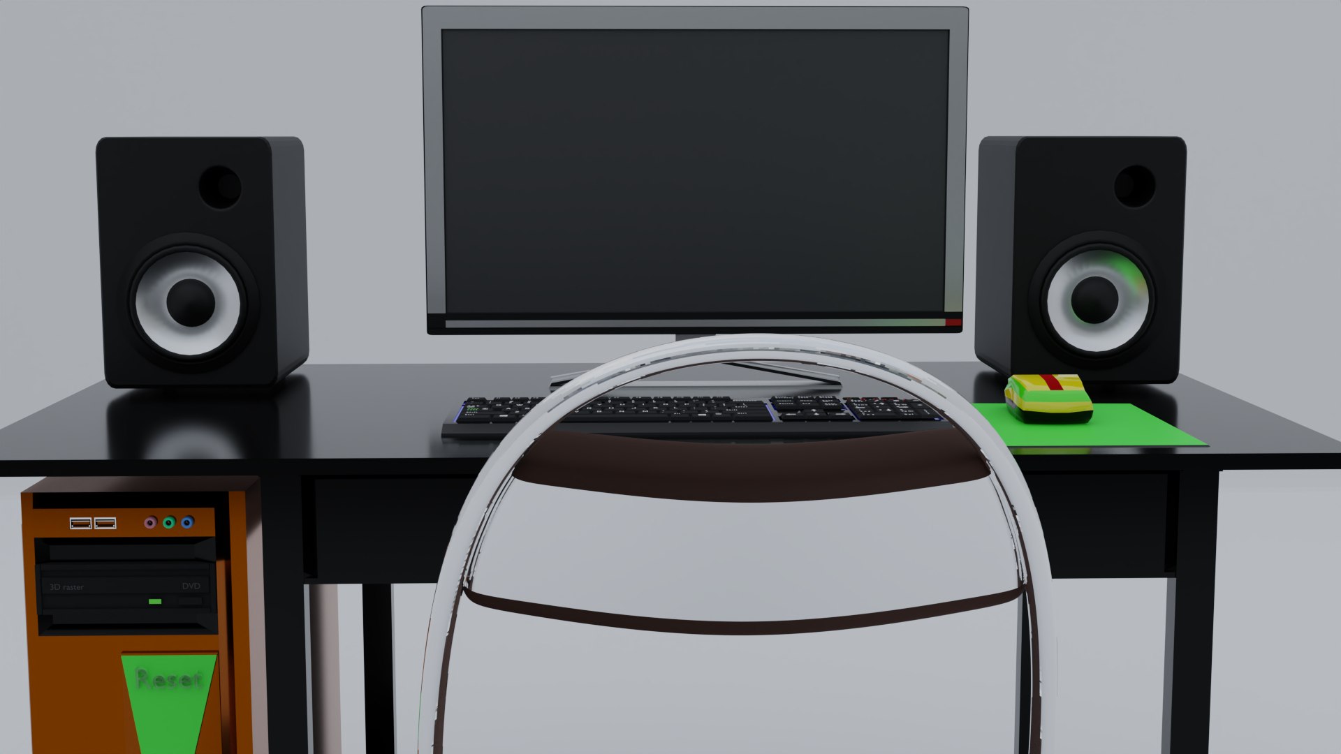 PC In My Home 3D Model - TurboSquid 2160783