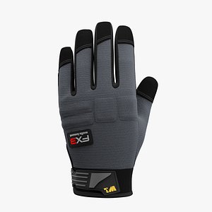 3D Hi-Res HD safety work  glove