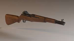 m1 garand 3d max