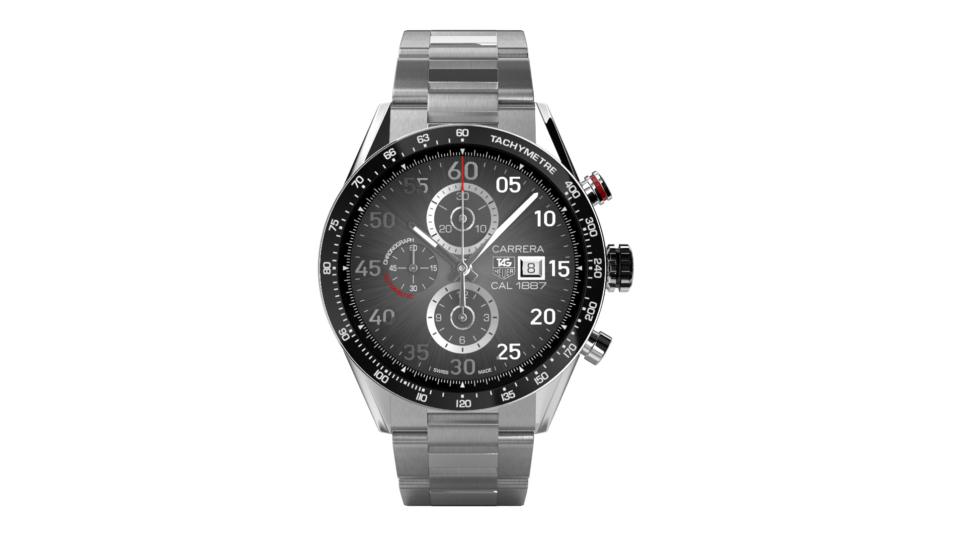 Tag Heuer 1889 3D Model - TurboSquid 1172007